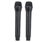 Prop Microphonne - 60g Black Speech Practice Simulation Pretend Play Mics For Kids | Simulation Toy Microphone, Realistic News Fake Microphone Props, For Birthday