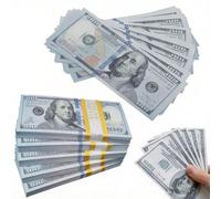 Prop Money - 120 Hojas 100 $, Billetes De Dólares De Dinero del Juego, Dinero De Juego para Tienda De Compras, Dinero del Juego para Matemáticas