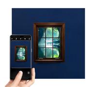 Prop para Fotos de Ventana | Herramienta De Filmación De Mano - Marco de Ventana para Fotografía,para Capturar Perspectivas de Paisajes Exteriores, Vacaciones, Estudio y Cima de