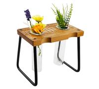 Propagador de Tubos de Vidrio para Esquejes y Germinación, Accesorios Jardín e Interior para Oficina, Estantería y Alféizar de Ventana