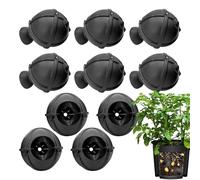 Propagation Ball - Reusable 10 Pieces Root Ball Propagation Box | Plant Root Growing Pods for Cloning & Propagating Plants | Gardening Supplies for Garden, Yard, Backyard, Patio, Pathway & Home Green