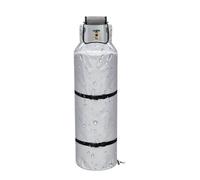 Propane Tank Cover - 100lb, 420D Oxford | Winter Insulated, Frost Protectio | Thick Built-In Felt Lining, Openable Top, Weatherproof & UV Resistant, for Outdoor Grills, Campers, RVs, & Cold Climate