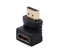 ProPart Adaptador de Enchufe HDMI (19PIN) ÔÇô Toma HDMI (19PIN) 90 Dorado