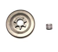 ProPart Spur - Piñón de Repuesto para Motosierra Husqvarna 340 345 350 de 325 Pulgadas 7T con rodamiento Compatible con 503 87 30-72 y 503873072