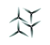 Propellers Compatible With Drones 20pcs S5 Light Grey Poly Carbonate 2CW | Diameter: 5 inch, Pitch: 4, Material: PolyCarbonate, Weight: 3, Hub Diameter: 12, Hub Thickness: 6mm, Shaft: 5mm
