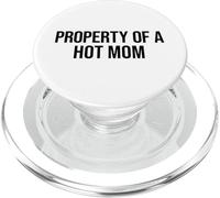 Property of A Hot Mom PopSockets PopGrip para MagSafe