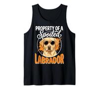 Property of A Spoiled Labrador Camiseta sin Mangas