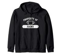 Property of RAMS - Balón de fútbol Sudadera con Capucha