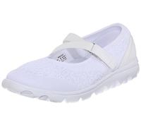 Propét TravelActiv Mary Jane - Zapatillas Deportivas para Mujer, Blanco, 39 EU Ancho