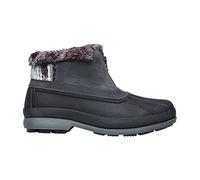 Propét Women's Lumi Ankle Zip Snow Boot, Grey, 7.5 4E US