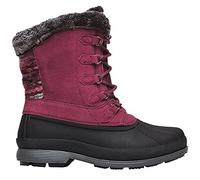 Propét Women's Lumi Tall Lace Snow Boot, Berry, 10 4E US