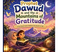 Prophet Dawud and the Mountains of Gratitude: A Cozy Kawaii Islamic Bedtime Storybook for Kids (Bedtime Prophet Stories)