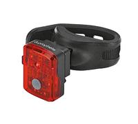 Prophete batería Trasera, tecnología de Iones de Litio, Micro, Incluye Cable de Carga USB, para Todas Las Bicicletas Autorizado Luz LED Trasera, Negro, L