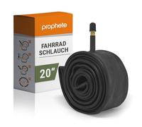 Prophete Cámara de Aire para Bicicleta 20 x 1,75-20 x 2,125 (47/57-406), Color Negro, Talla L, Talla única, 0510