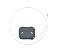 Prophete Candado para casco con cable de acero - 90 cm x 3 mm - Candado compacto para casco y accesorios, ligero y flexible, incluye cerradura de combinación