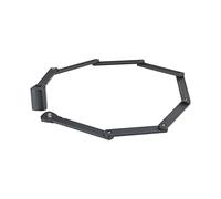 Prophete Candado Plegable XXL de 120 cm - Acero endurecido con tecnología de Corte láser - Incluye Soporte para Bicicleta, Bicicleta eléctrica y Patinete eléctrico - Seguridad antirrobo