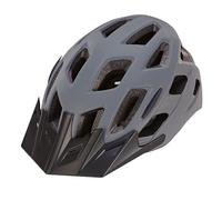 Prophete Casco de Bicicleta con LED Integrado, con Cierre Fidlock, tamaño: 55-58 cm, Color Gris, Unisex Adulto, 55-58cm