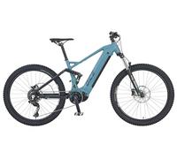 Prophete Dice 4.0 Full-Suspension E-MTB 27,5", Aeg Mittelmotor 48 Volt Bicicleta eléctrica, Gris Mate/Negro Mate