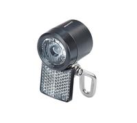 Prophete Faros Delanteros para Bicicleta eléctrica, 20 Lux, OSRAM LED, con luz de posición, para Bicicletas eléctricas de 6 a 48 V y Dinamo, Resistente al Agua IPX6, Soporte de Acero Inoxidable