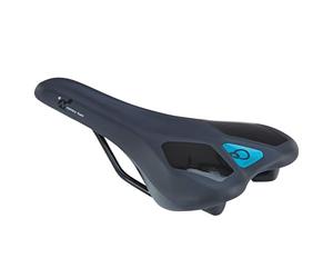 Prophete Sillín de Bicicleta de montaña con Espuma viscoelástica, Forma ergonómica Estrecha, Ideal para senderos, 279 x 142 mm, Solo 328 g, adaptación a la Forma del Cuerpo, posición