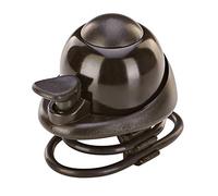 Prophete Unisex - Campana de Adulto con Soporte de Silicona, Apta para Todos los diámetros de Manillar, Color: Negro, Campana de Bicicleta, Talla única