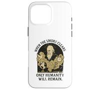 Prophetic Vision - Diseño antiguerra vidente en estilo vintage Carcasa para iPhone 16 Pro Max