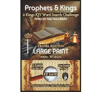 Prophets & Kings: 2 Kings KJV Word Search Challenge (Travel Edition)
