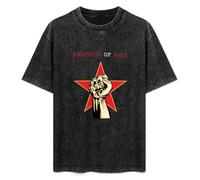 Prophets of Rage American Rap Rock Group Music Tour T-Shirt Mens Unisex Black Tees XXL