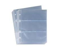 Prophila 20 Fundas para Billetes de 3 Billetes Cada una (Formato 170 x 222 mm)