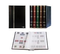 Prophila - Álbum de sellos (nuevo), 64 lados blancos, cubierta acolchada negra