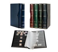 Prophila Clasificador de 60 Paginas Negro con cajetín Protector Azul