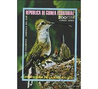 Prophila Collection Äquatorialguinea Bloque 148 (Completa.edición.) Nuevo con Goma Original ** MNH 1974 América del Sur Aves (Sellos para los coleccionistas) Aves