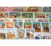 Prophila Collection África 50 Varios africanos Animales Sellos (Sellos para los coleccionistas) Otros mamíferos (Monos/Dinosaurios/Elefantes...)