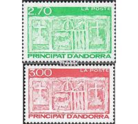 Prophila Collection Andorra - franceses Correos 493-494 (Completa.edición.) Nuevo con Goma Original ** MNH 1996 Escudo de Armas (Sellos para los coleccionistas) Banderas/Escudos/Mapas