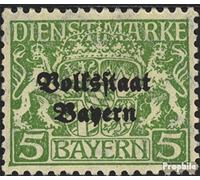 Prophila Collection Baviera D31y Nuevo con Goma Original ** MNH 1919 Emblema del Estado de (Sellos para los coleccionistas) Banderas/Escudos/Mapas