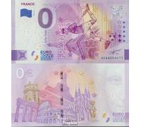 Prophila Collection Billetes Francia 0 Euros Billete de recuerdo Francia fresco 2022 Copa Mundial de Fútbol 2022 en Qatar (Billetes para coleccionistas) Fútbol