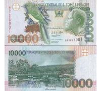 Prophila Collection Billetes Sao Tome e Principe Pick Nº: 66d Fresco 2013 10.000 Dobras (Billetes para coleccionistas) Aves