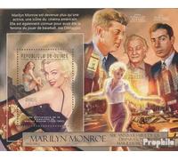 Prophila Collection Bloque Guinea 2135 (edición completa) nuevo ** MNH 2012 Marilyn Monroe (1926-1962) (Sellos para coleccionistas) Celebridades/Película/Teatro/Radio