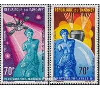 Prophila Collection Dahomey 335-336 (completo) post-fresco ** MNH 1968 Planeta Venus (Sellos para coleccionistas) Espacio
