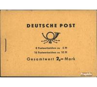 Prophila Collection DDR MH4c 3b (versión completa) post-frescas ** MNH 1962 Ulbricht (Sellos para coleccionistas)