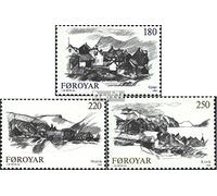 Prophila Collection Dinamarca - Islas Feroe 72-74 (Completa.edición.) Nuevo con Goma Original ** MNH 1982 Islas Feroe Pueblos (Sellos para los coleccionistas)