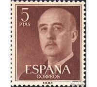 Prophila Collection España 1053c Nuevo con Goma Original ** MNH 1955 Francisco Franco (Sellos para los coleccionistas)