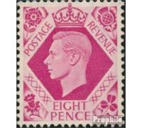 Prophila Collection Gran Bretaña 208X con pliegue 1937 Georg V (sellos para coleccionistas) Casa Real británica (Diana, Charles, Elisabeth ..)
