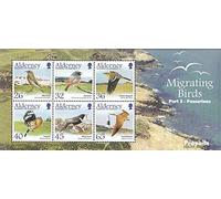 Prophila Collection Gran Bretaña - Alderney Bloque 15 (Completa.edición.) 2004 Migratorias: Sperlingsvögel (Sellos para los coleccionistas) Aves