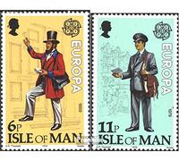 Prophila Collection Gran Bretaña - Isle De Hombre 142-143 (Completa.edición.) Nuevo con Goma Original ** MNH 1979 Europa: Historia el Correos (Sellos para los coleccionistas) Uniformes/Trajes