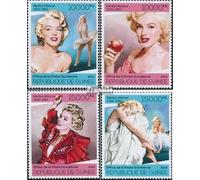Prophila Collection Guinea 10227-10230 (edición completa) nueva ** MNH 2014 Marilyn Monroe (Sellos para coleccionistas) Celebridades/Película/Teatro/Radio