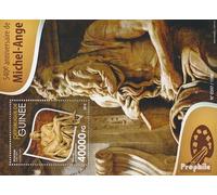 Prophila Collection Guinea Bloque 2594 (Completa. edición) Nuevo con Goma Original ** MNH 2015 Michel Angelo (Sellos para los coleccionistas) Pintura