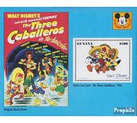 Prophila Collection Guyana Block366 (Completa.edición.) Nuevo con Goma Original ** MNH 1993 Donald Duck Kurzfilme (Sellos para los coleccionistas) historietas
