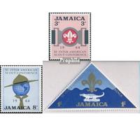 Prophila Collection Jamaica 235-237 (completo) post-fresco ** Conferencia de Boy Scouts 1964 (sellos para coleccionistas) Rotary/Leons/Masones/Scouts
