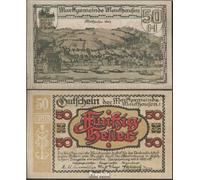 Prophila Collection Mauthausen Notgeld el Mercado de la Ciudad Mauthausen Nueva 1920 50 Brillante (Billetes de Banco para coleccionistas - sin Medio de Pago)